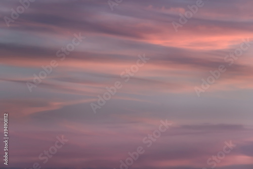 Fototapeta Naklejka Na Ścianę i Meble -  Cloud in the sky at sunset texture background.