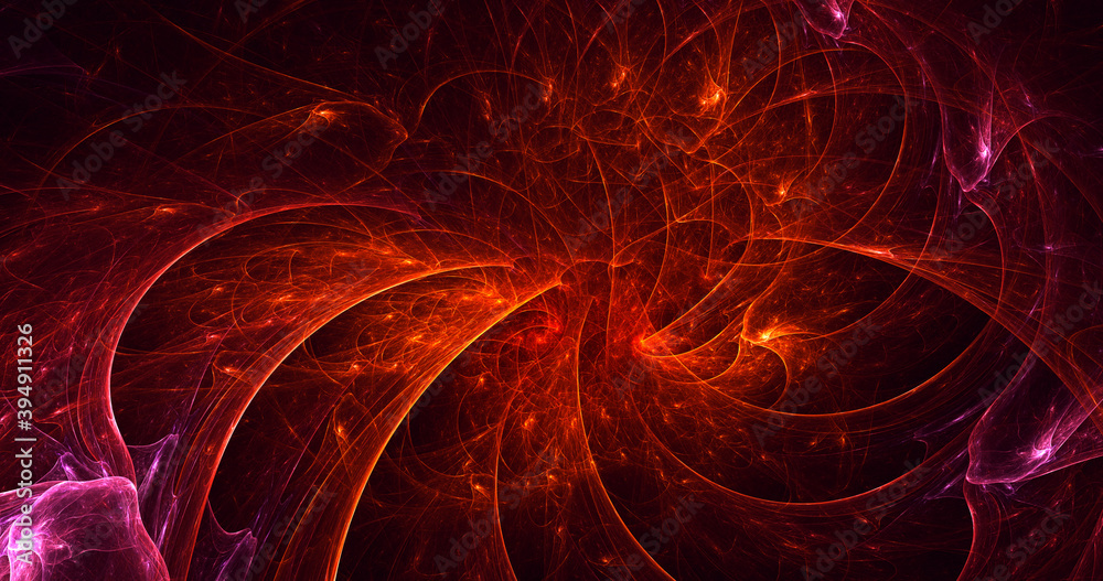 3D rendering abstract colorful fractal light background 3D rendering abstract colorful fractal light background