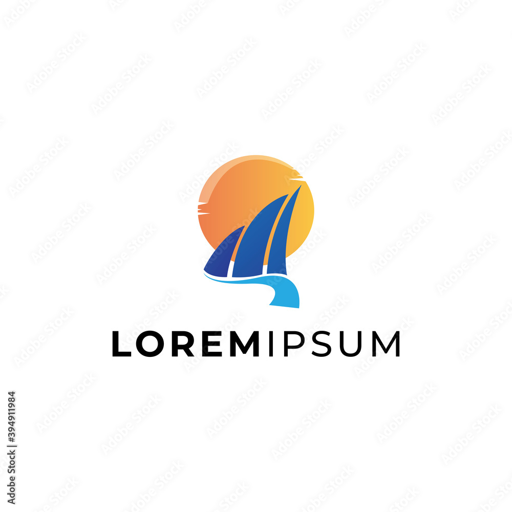 Sun Building logo design Sun Building logo design