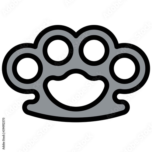 Knuckle icon, Protest related vector
