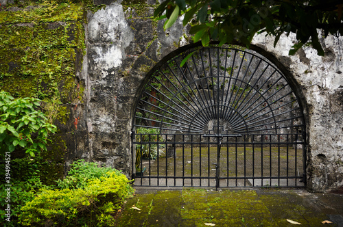 Gated entrance at Fort Santiago photo