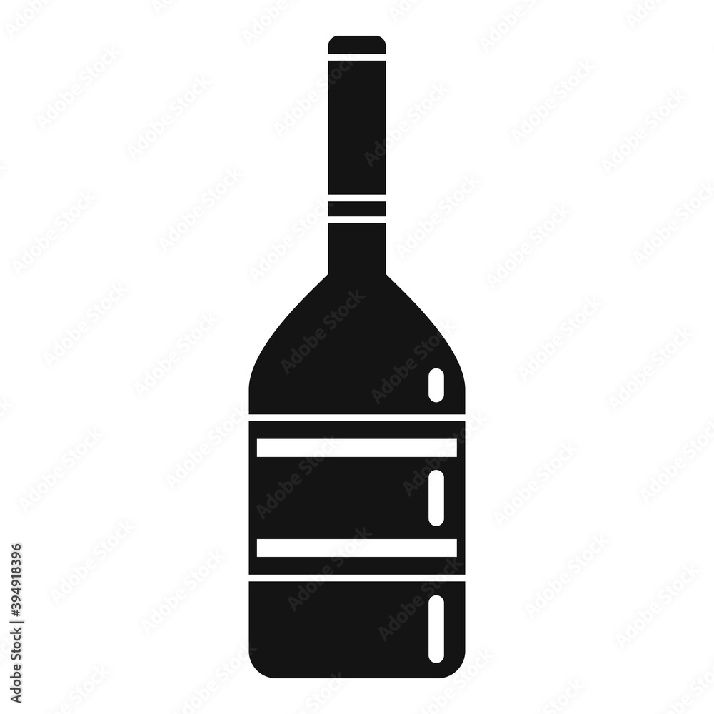 Duty free alcohol icon. Simple illustration of duty free alcohol vector icon for web design isolated on white background Duty free alcohol icon. Simple illustration of duty free alcohol vector icon for web design isolated on white background