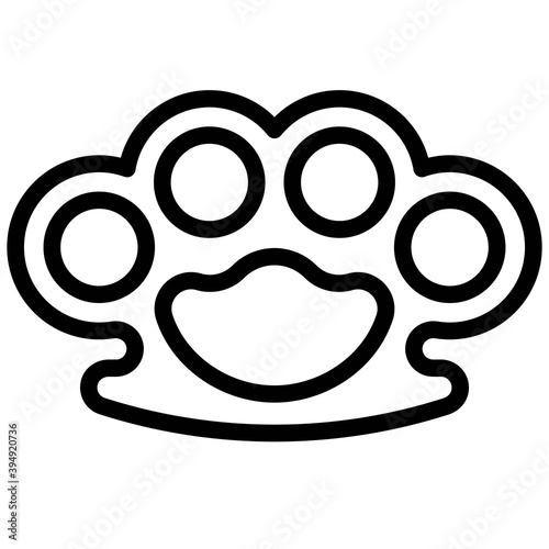 Knuckle icon, Protest related vector