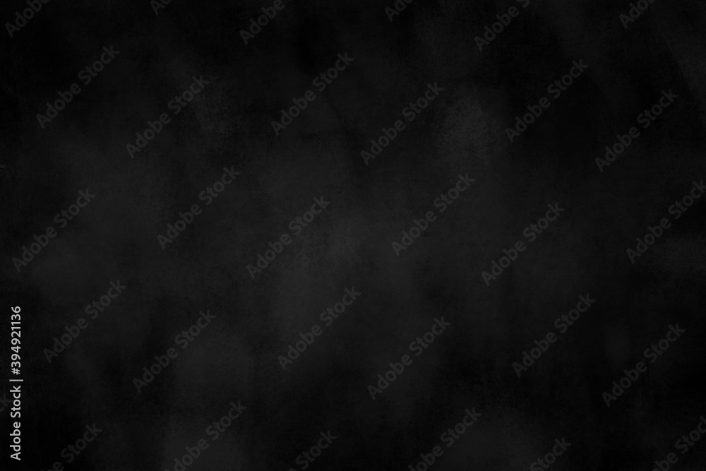 Fototapeta premium Concrete wall black color for background. Old grunge textures with scratches and cracks. Black painted cement wall texture.