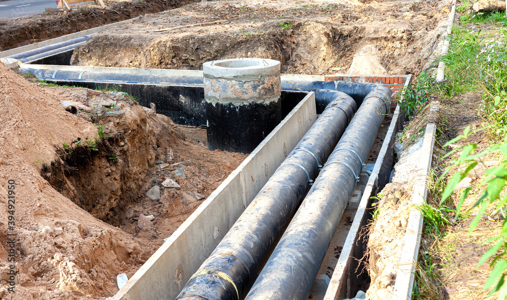 Repair of heating networks