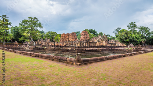 Mueang Tam Stone Sanctuary it is a castle built in the ancient Khmer period in Buriram, Thailand.