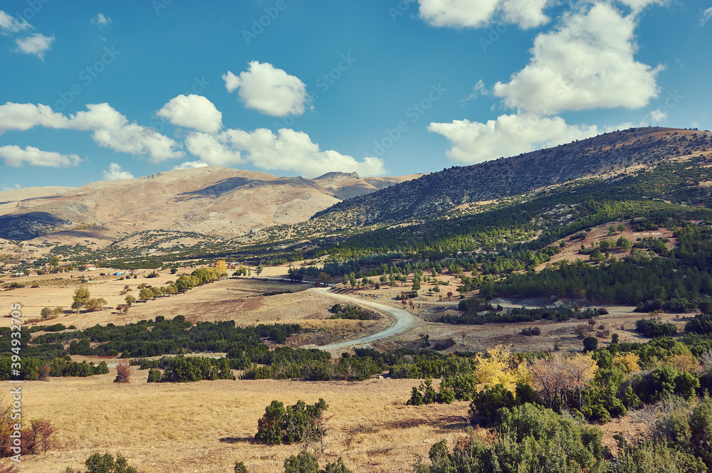 Denizli Province, rural landscape