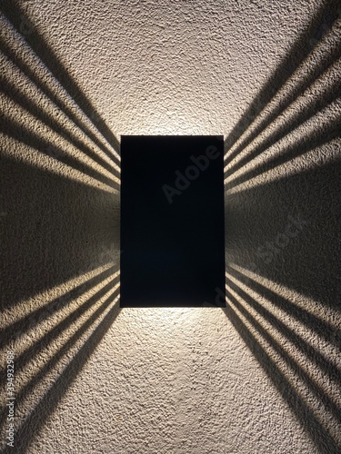 light on the wall