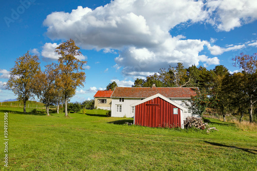 Old farmhouse on Sør Kvaløya in Sømna municipality, ,Helgeland,Nordland ,Norway,scandinavia,Europe