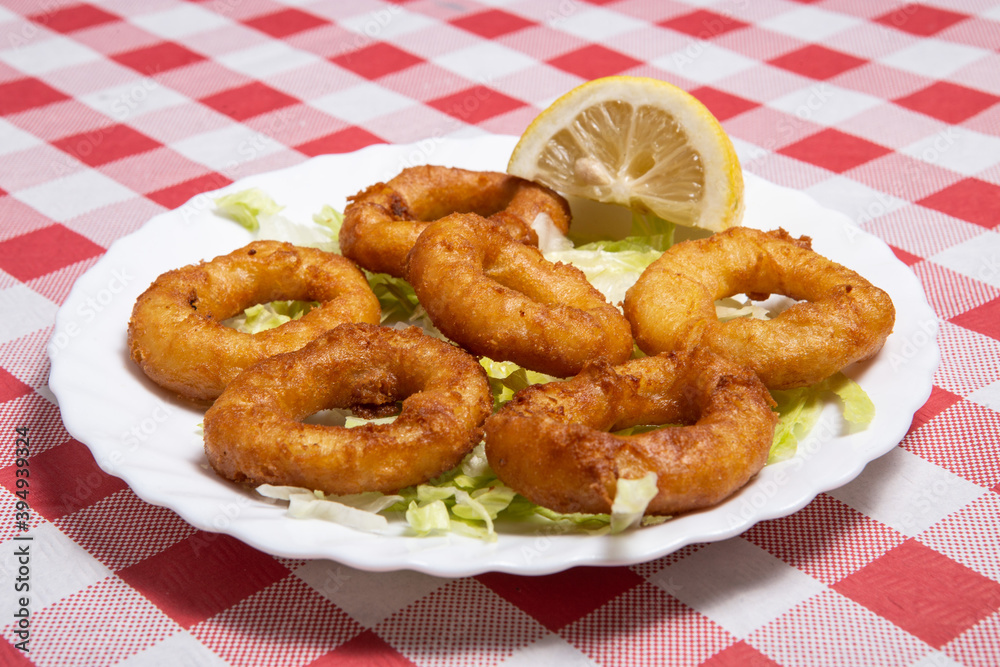 Racion de Calamares fritos Racion de Calamares fritos