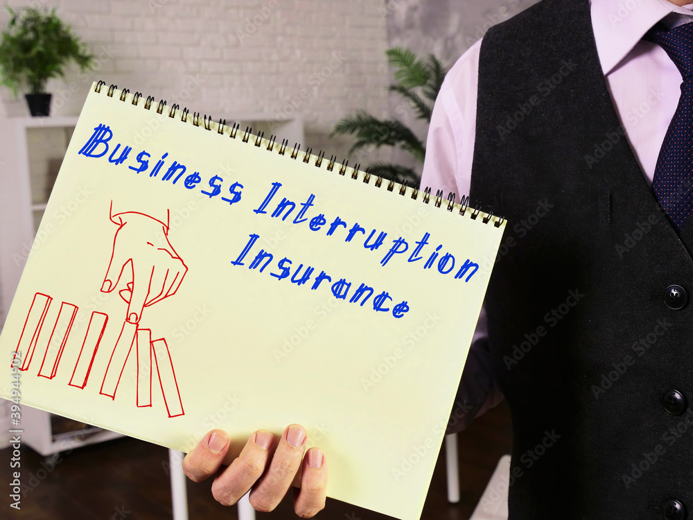 Ταπετσαρία Conceptual photo about Business Interruption Insurance with handwritten text