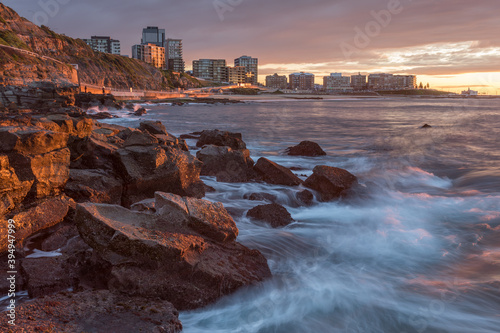 Photography Newcastle Beach at sunrise