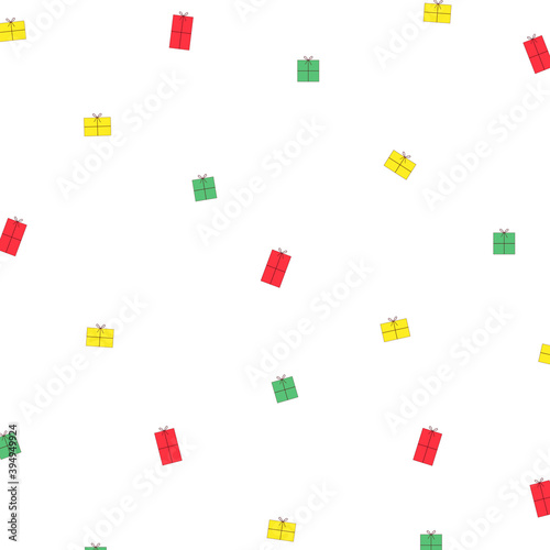 Christmas Background - New Year Background - Vector Stock Illustration