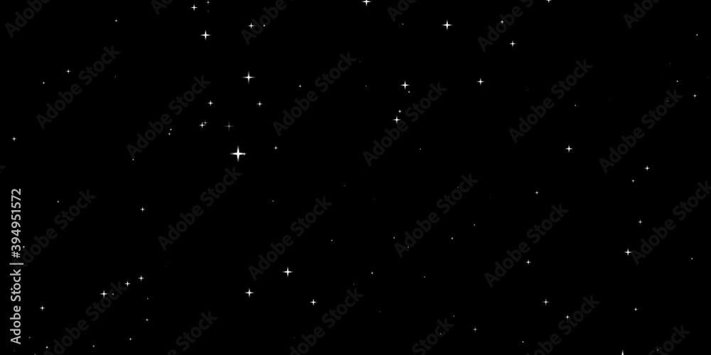 Glowing Stars Stock Image In Black Background Glowing Stars Stock Image In Black Background