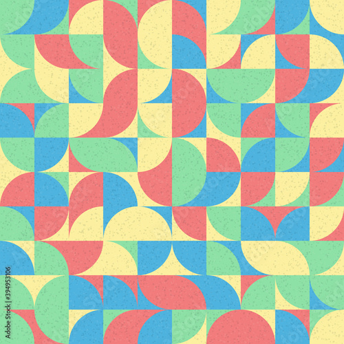 Abstract Geometric Pattern generative computational art illustration