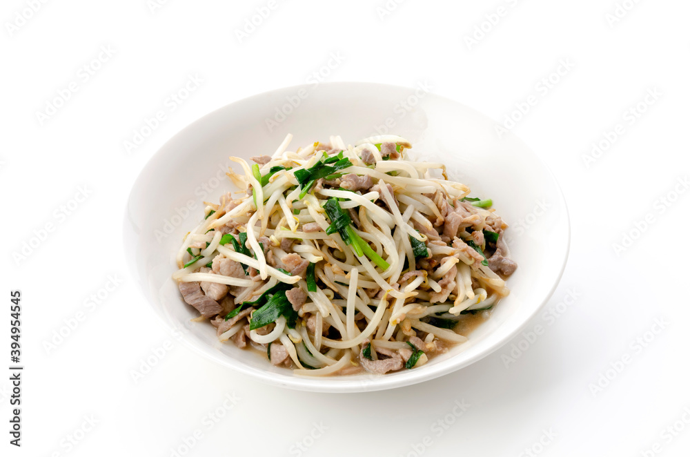 もやしと豚肉の炒め物 もやしと豚肉の炒め物
