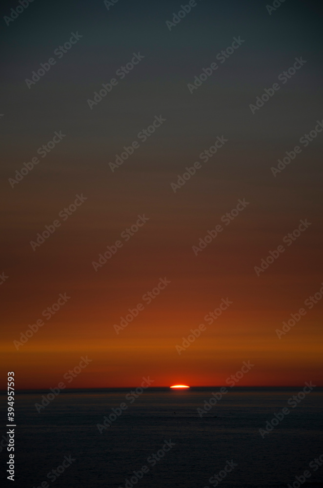 Bretagne coucher de soleil