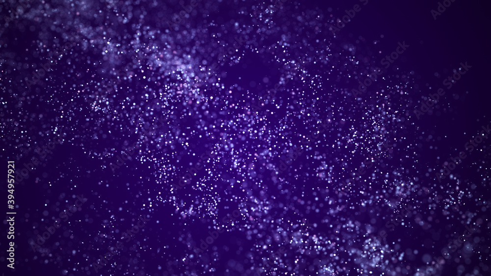 Digital background with moving glowing particles. Futuristic hi-tech illustration. Concept of data transfer in cyberspace. Big data visualization. 3d rendering. Digital background with moving glowing particles. Futuristic hi-tech illustration. Concept of data transfer in cyberspace. Big data visualization. 3d rendering.