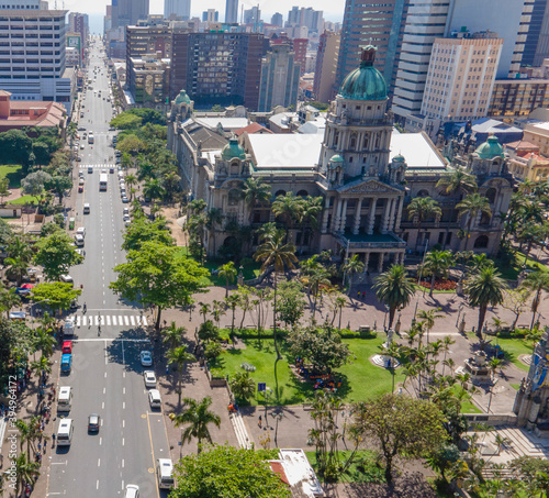 Durban, South Africa, City, Africa, City Centre, cars, buildings, city, Roads, People, Buildings, architecture, business, landscape, bus, panoramic, KwaZulu Natal, Tourism, Trees, Freedom, Peace, Sky 