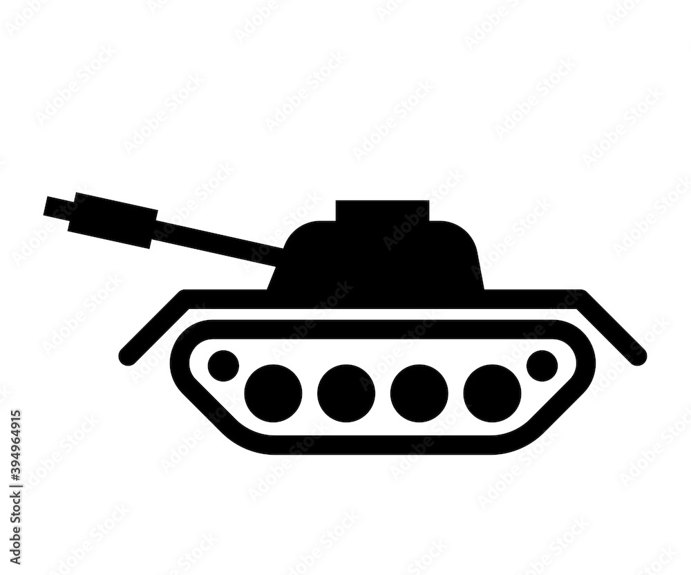 Military tank icon. Vector Military tank icon. Vector