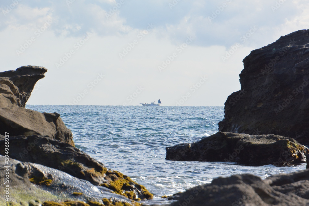 城ヶ島の海の風景