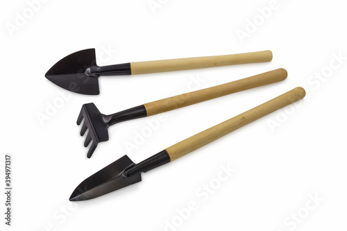 Garden tools isolated