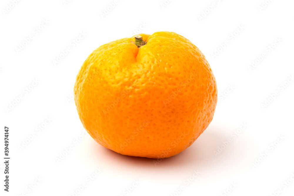 Mandarin-Honey Murcott oranges on white background, Golden orange to celebrate the Chinese festival. Mandarin-Honey Murcott oranges on white background, Golden orange to celebrate the Chinese festival.