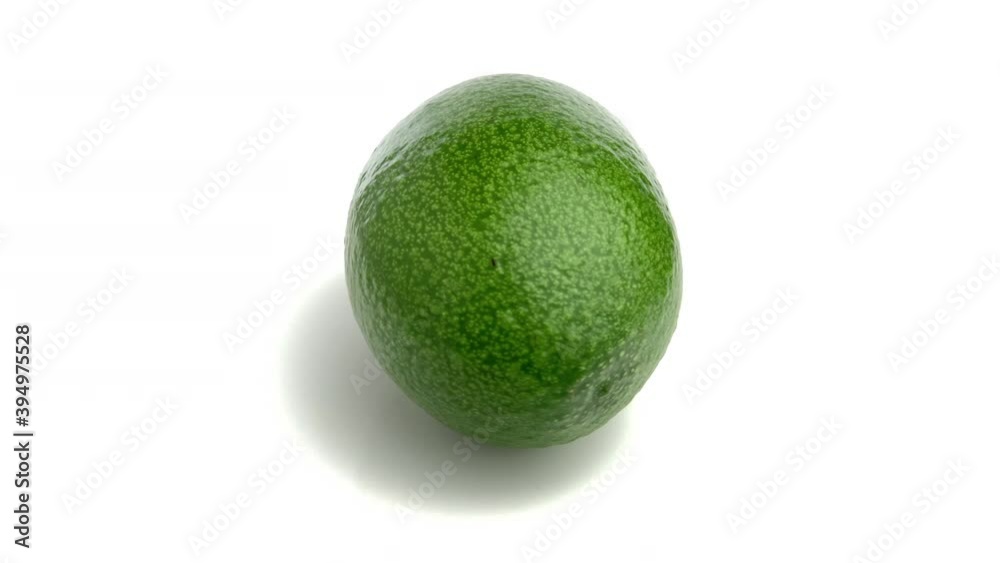 green avocado isolated on white green avocado isolated on white