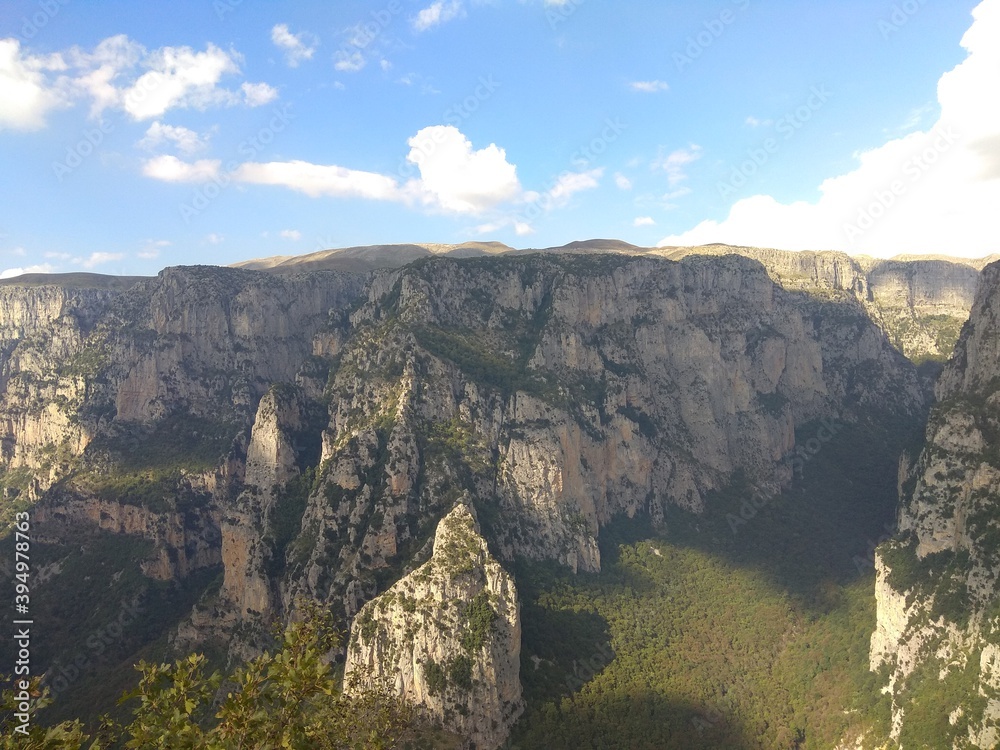 gorge, mountains, clifs