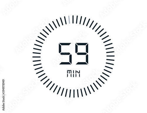 59 minutes timers Clocks, Timer 59 min icon