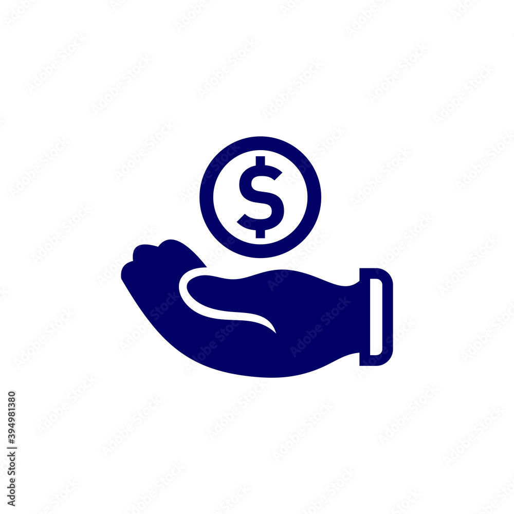 Money Care logo design vector template, Business logo design concept, Icon symbol Money Care logo design vector template, Business logo design concept, Icon symbol