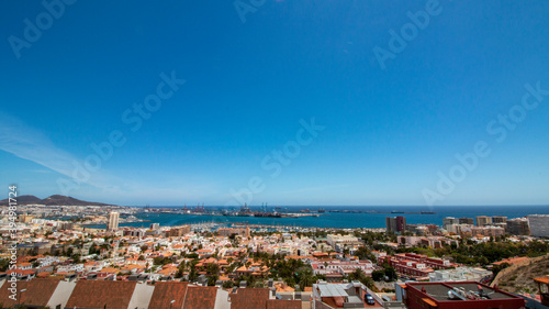 las palmas city panoramic canary islands