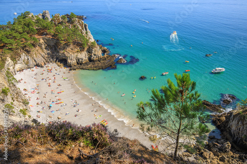 Virgin Island, Crozon peninsula, Brittany, France