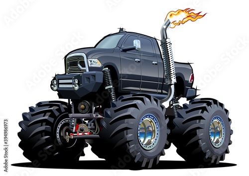 Cartoon Monster Truck