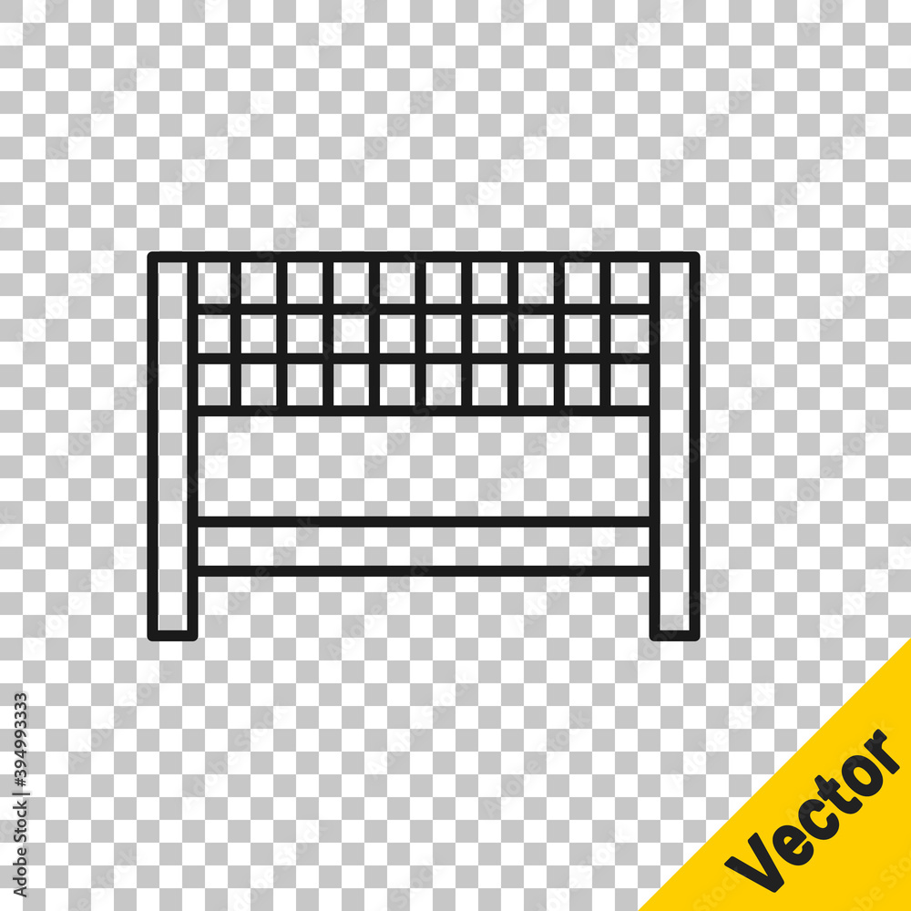 Black line Ribbon in finishing line icon isolated on transparent background. Symbol of finish line. Sport symbol or business concept. Vector Illustration. Black line Ribbon in finishing line icon isolated on transparent background. Symbol of finish line. Sport symbol or business concept. Vector Illustration.