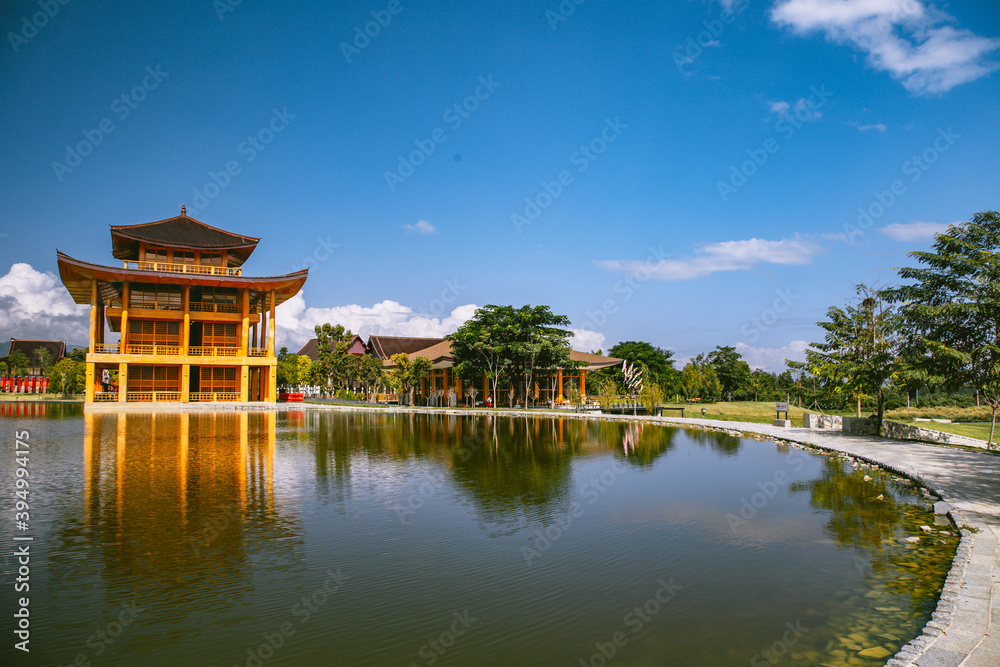 Hinoki land japan attraction in Chai Prakan District, Chiang Mai, Thailand