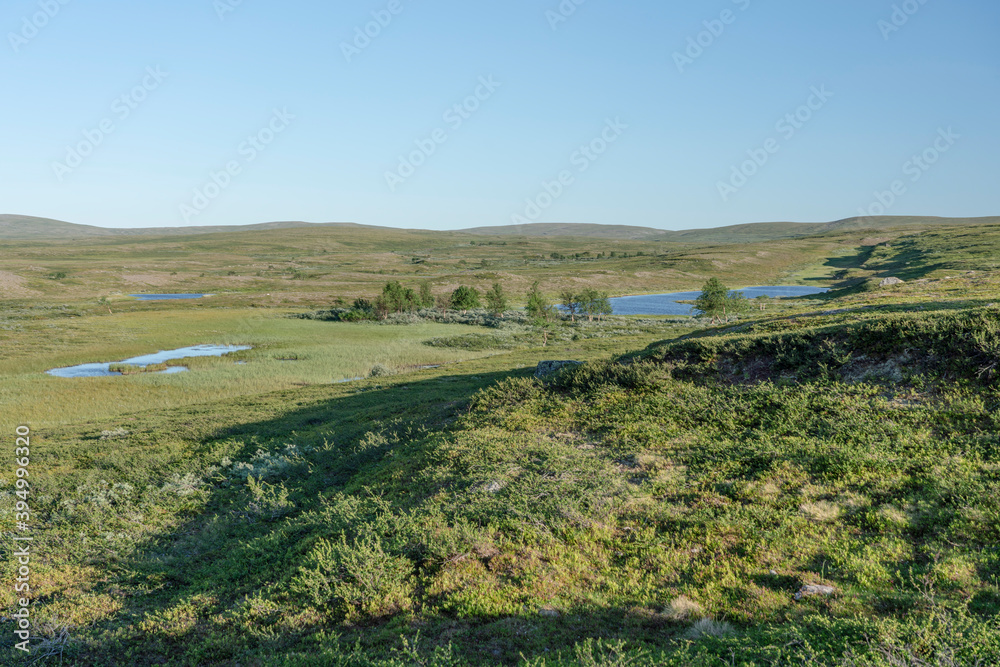 View from Sautso, Alta, Finnmark, Norway. View from Sautso, Alta, Finnmark, Norway.