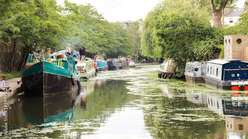 canal in Camden town, london 