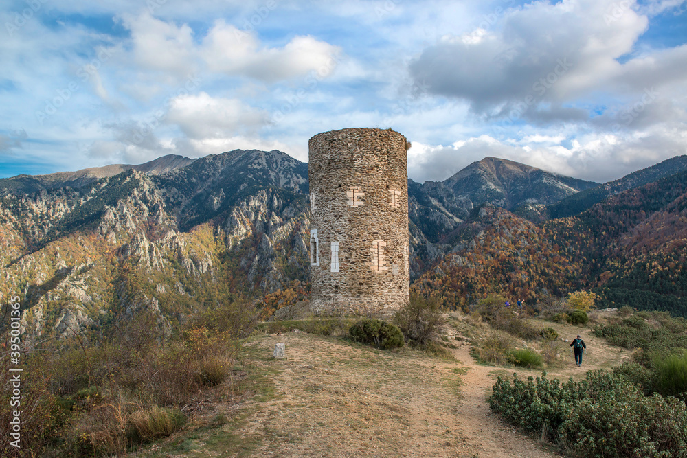 tour de gué montagne catalogne Française