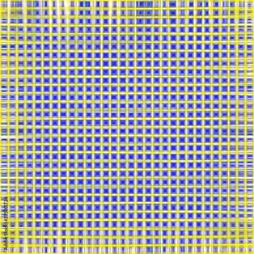Yellow blue abstract background with squares