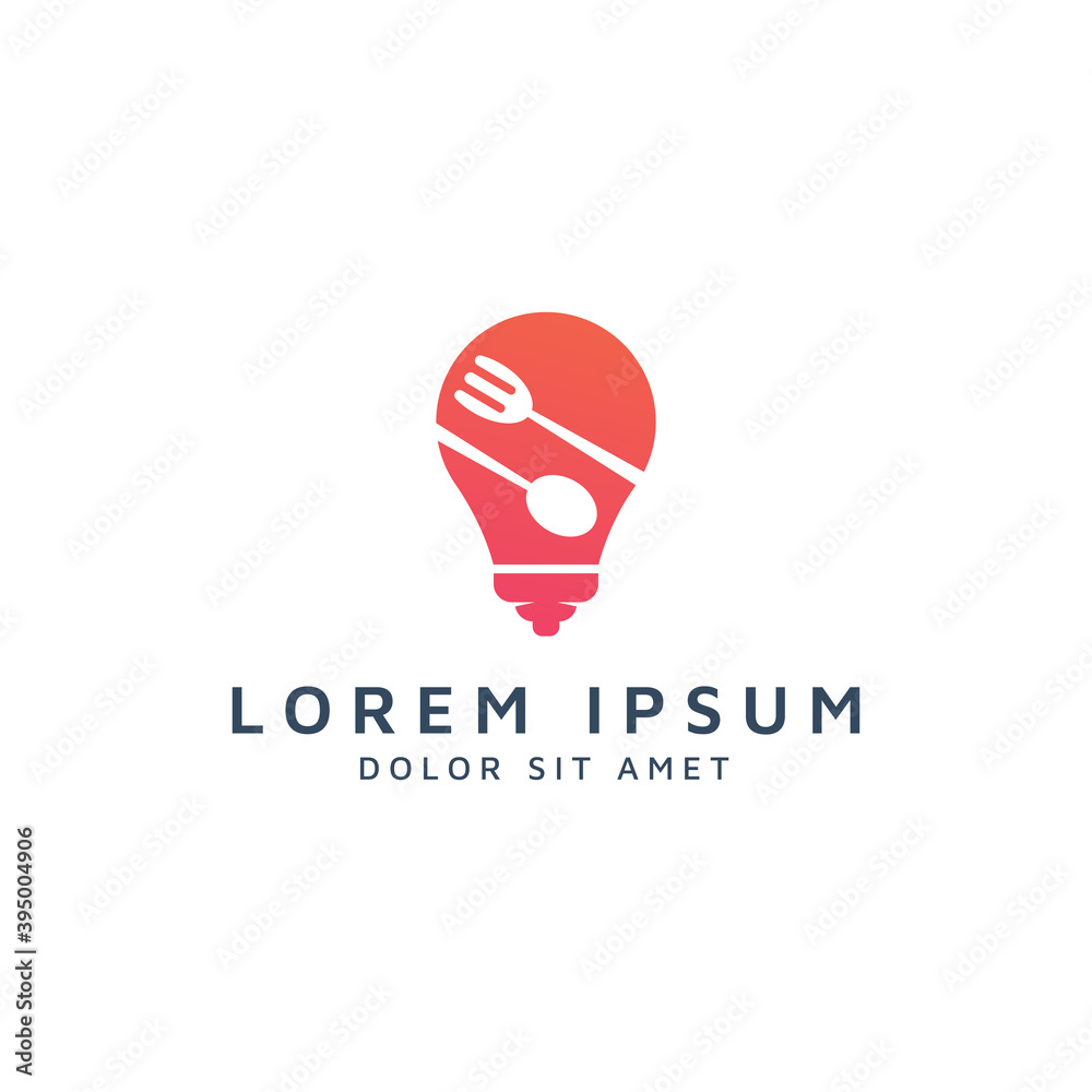 idea and food negative space logo design idea and food negative space logo design