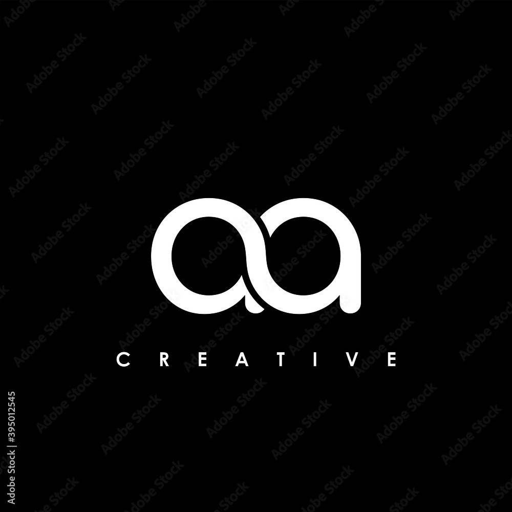 AA Letter Initial Logo Design Template Vector Illustration	
 - obrazy, fototapety, plakaty 