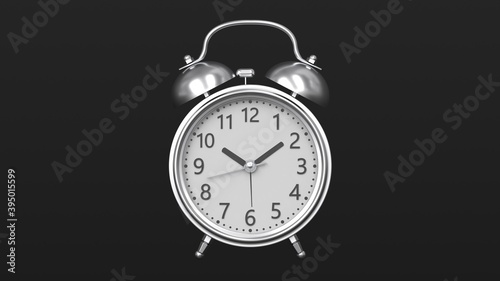 Wallpaper Mural alarm clock realistic 3d render Torontodigital.ca