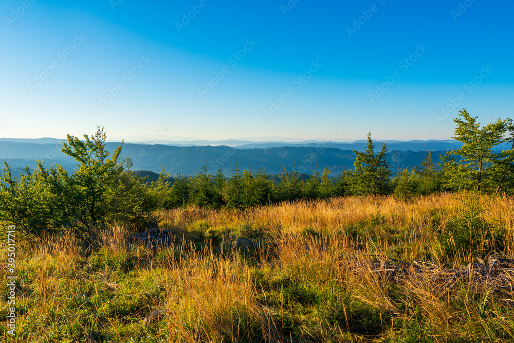 Autumn landscape in beautiful nature in czech beskydy mountains Autumn landscape in beautiful nature in czech beskydy mountains