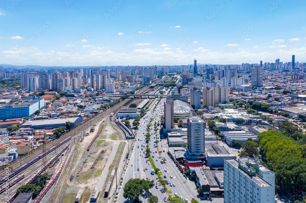 East radial avenue near Mooca neighborhood, Sao Paulo, Brazil