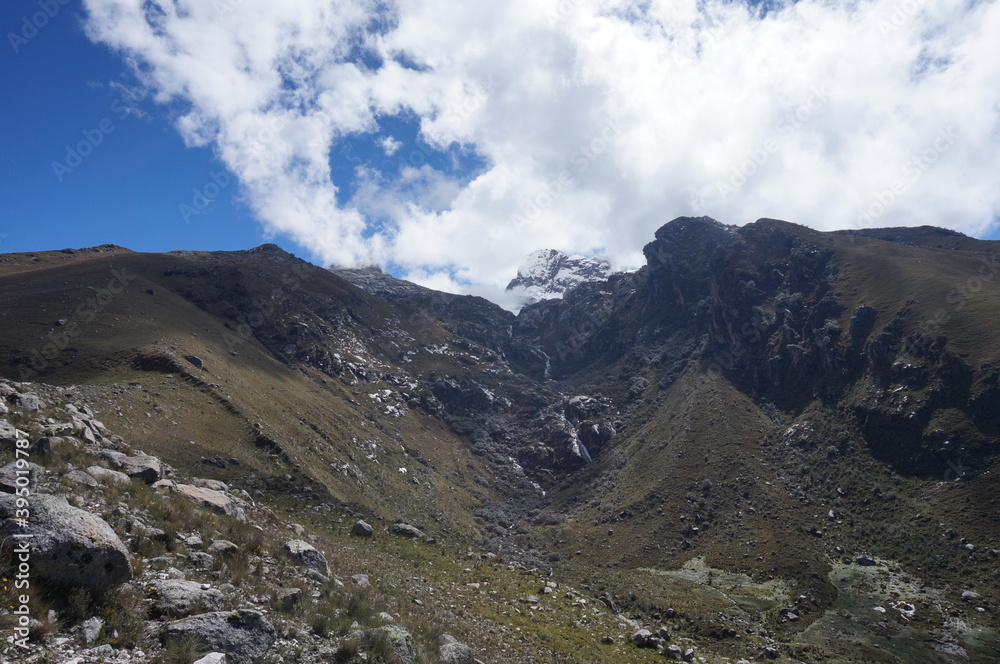 landscape with clouds
