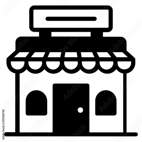 
Pharmacy icon in glyph vector design 
