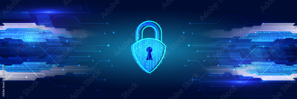 Data protection, privacy, and internet security concept. Cyber security for business and internet project. Vector illustration of a data security services.