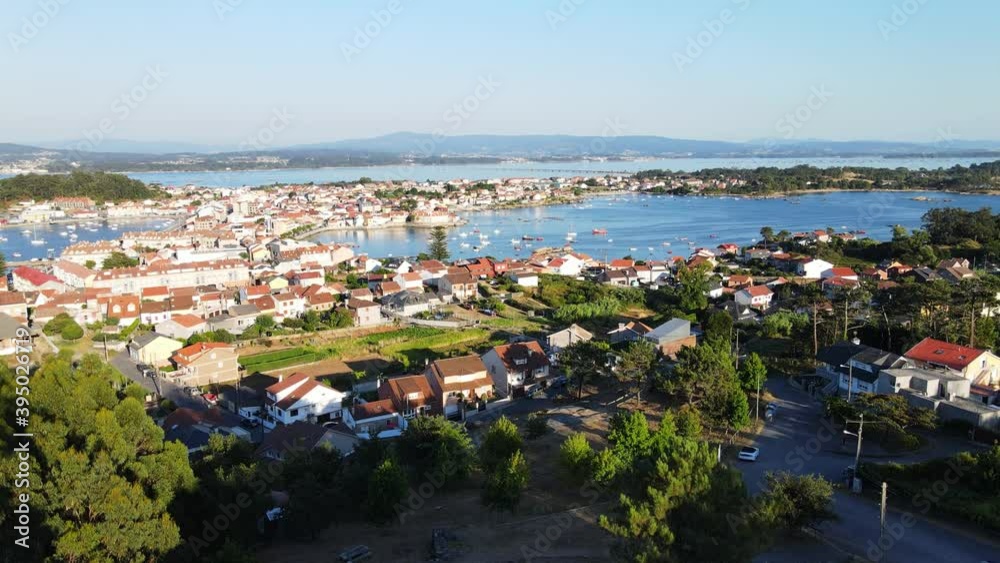 aerial view of the island by the sea and with the archipelago in front. Galicia Spain.
aerial view of the island by the sea and with the archipelago in front. Galicia Spain.