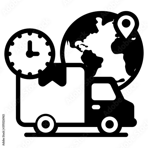 
Timely delivery in modern filled style 
